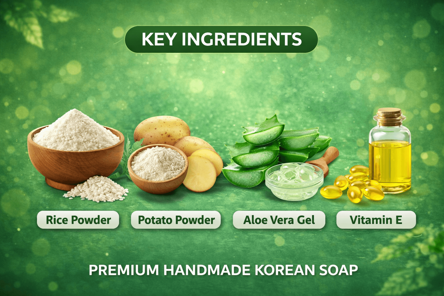 Korean Beauty Soap | Skin Brightening, Glass Skin Glow & Smooth Skin Bath Soap | Pack of 1 | 90g 4